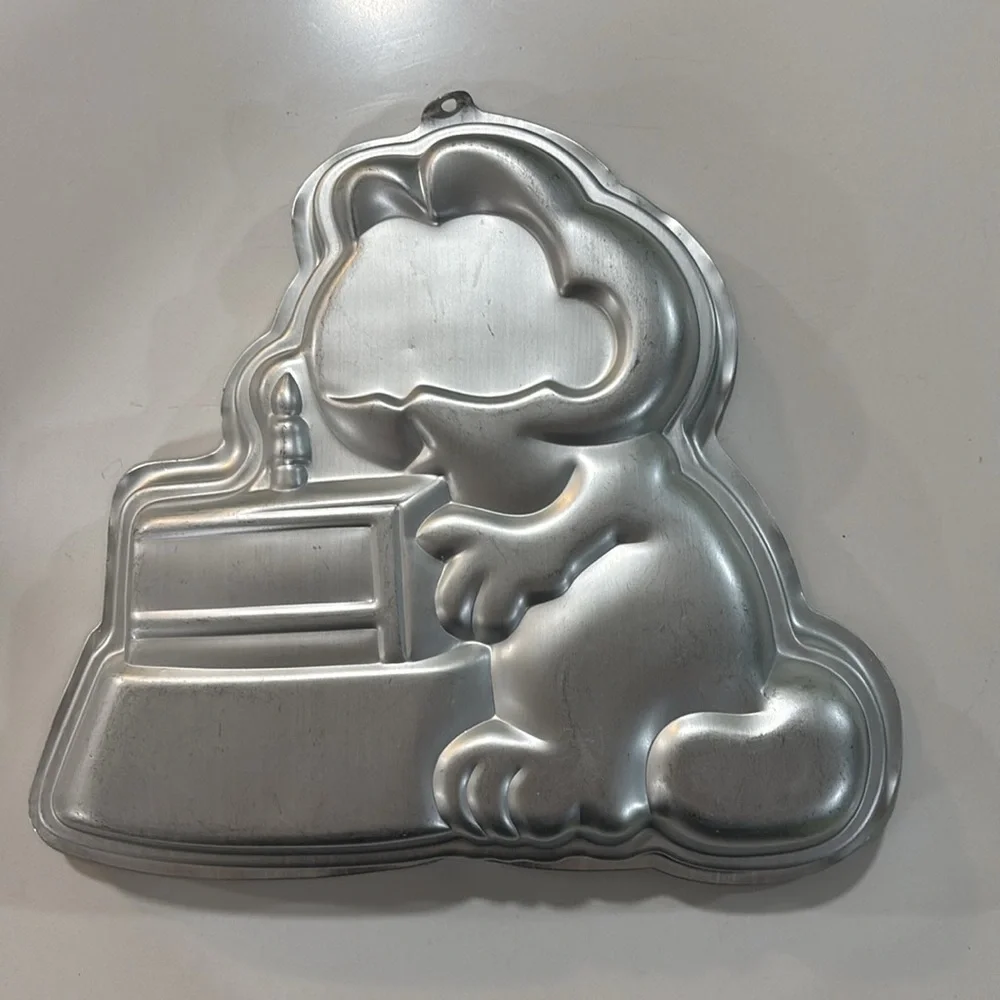 Wilton Garfield Aluminum Cake Pan 1978 1981 #2105-2447‎ VTG